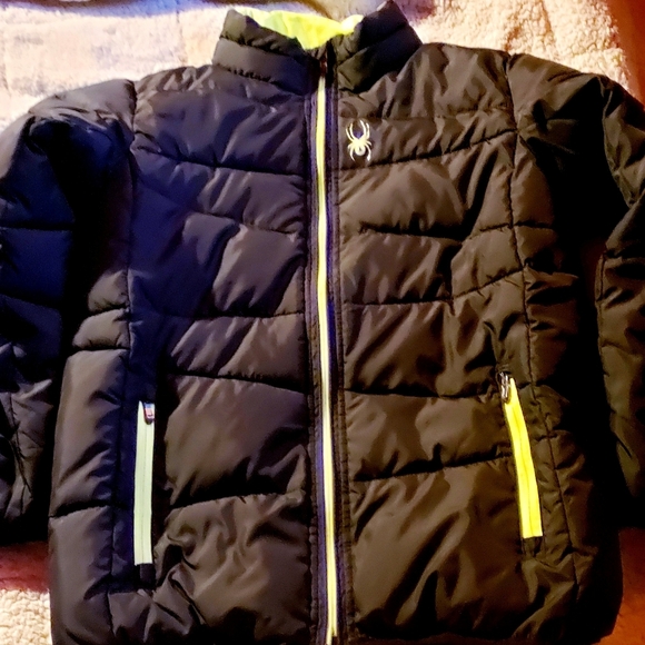 Spyder puffer jacket boys xl